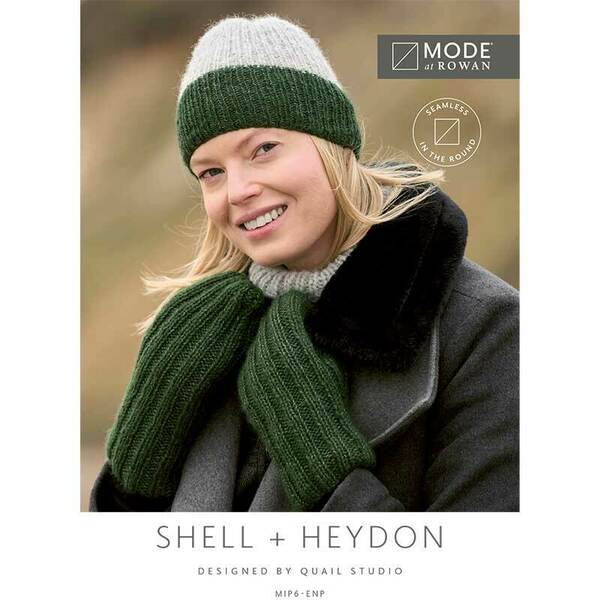 MODE at Rowan Shell + Heydon Pattern Knitted in Alpaca Cotton DK MIP6