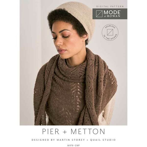 MODE at Rowan Pier + Metton Knitted in Alpaca Haze Lace Weight MIP9