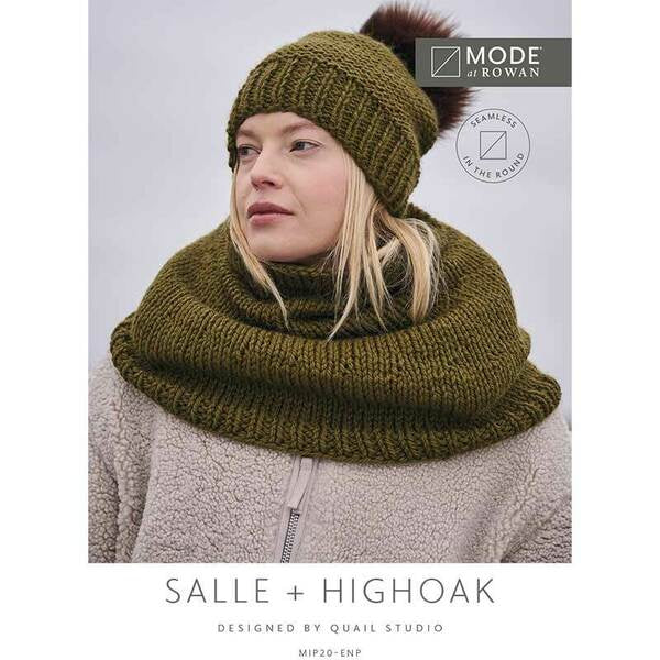 MODE at Rowan Salle + Highoak Snood + Hat Knitted in Chunky Wool MIP20