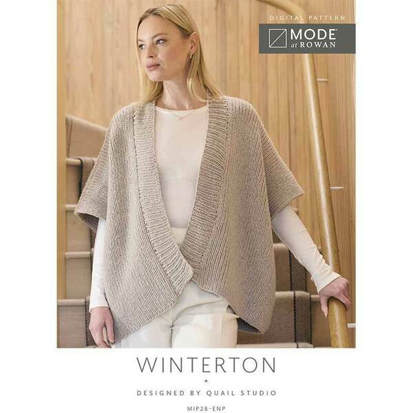 MODE at Rowan Winterton Knitted in Merino Soft + Alpaca Haze MIP28