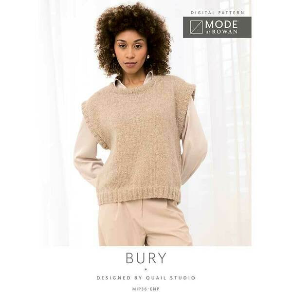 MODE at Rowan Bury Knitted in Softest Alpaca MIP36