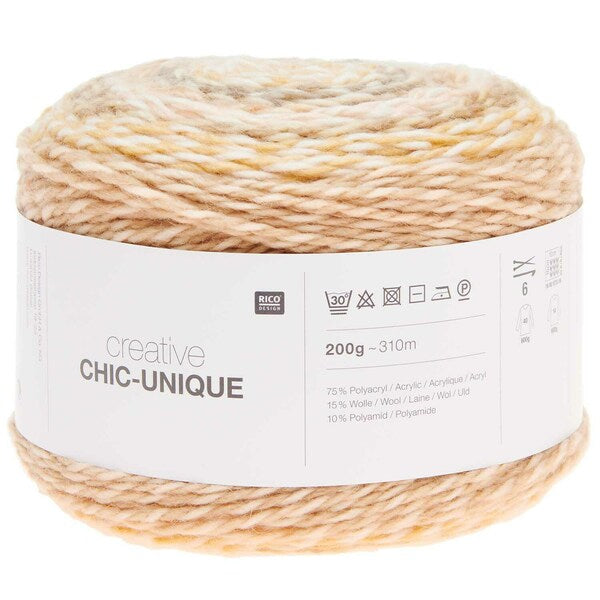 Rico Chic Unique Chunky Yarn 200g 383299 - All Shades