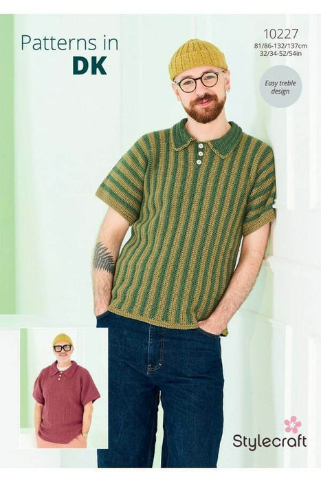 Knitting Pattern Top in Stylecraft Bambino DK 10227