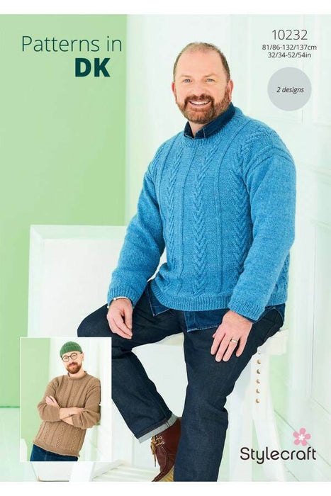 Knitting Pattern Sweaters in Bambino DK or Highland Heathers DK 10232