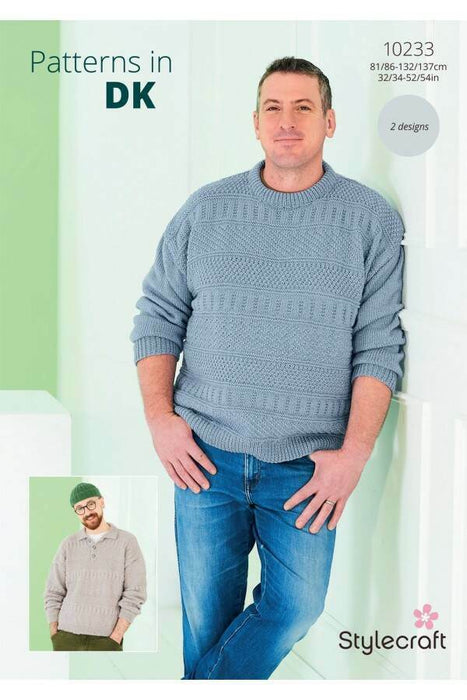 Knitting Pattern Sweaters in Stylecraft Bambino DK 10233