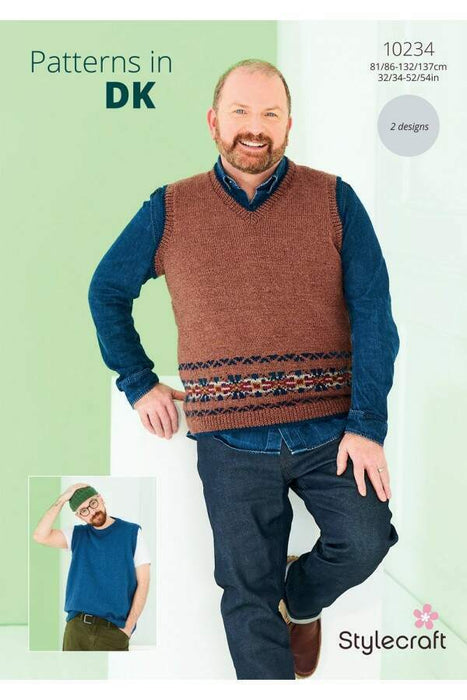 Knitting Pattern Tank Tops in Stylecraft Bambino DK or Highland Heathers DK 10234