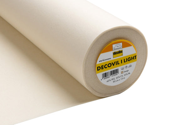 Vlieseline Decovil Light 90cm Wide Beige - DECOVIL/LT