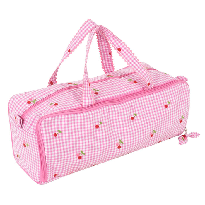Hobby Gift Knitting Bag with Storage Embroidered Cherries MRHG4700E\678