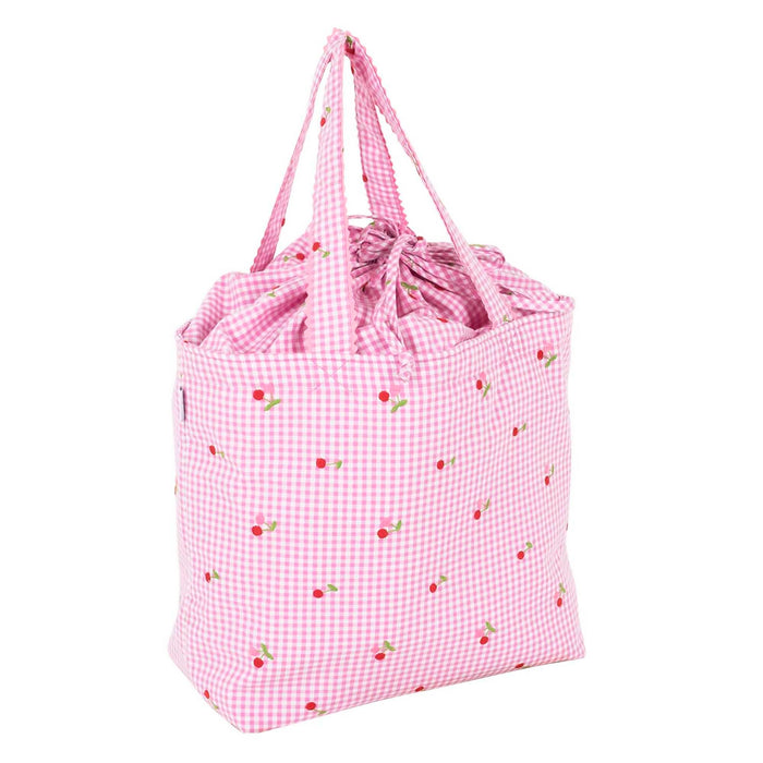 Hobby Gift Craft Bag (L) Drawstring Embroidered Cherries MR4724\678