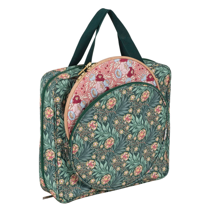 Hobby Gift Project/Craft Bag with Hoop Storage Soft Morris Green MR4670\686.D