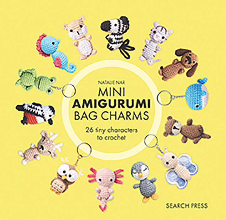 Mini Amigurumi BagCharms  By Natalie Nar (Hardback Book) SP
