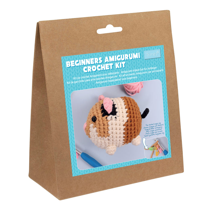 Trimits Crochet Kit Beginners Amigurumi Guinea Pig TCRK020