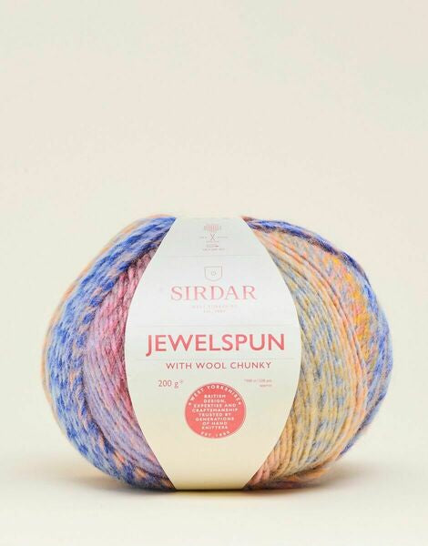 Sirdar Jewelspun With Wool Chunky 200g - All Shades