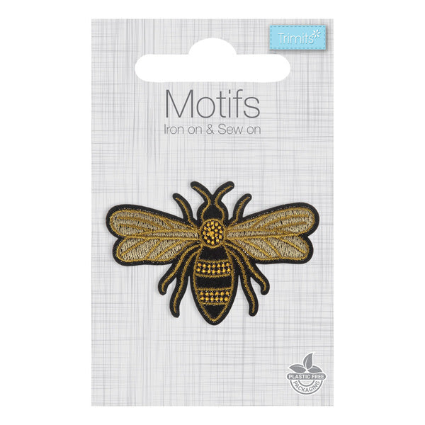 Trimits Motif - Metalic Bee - CFM1\001B