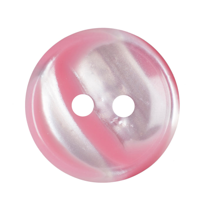Buttons Stripe 15mm G279824 - Various Colours