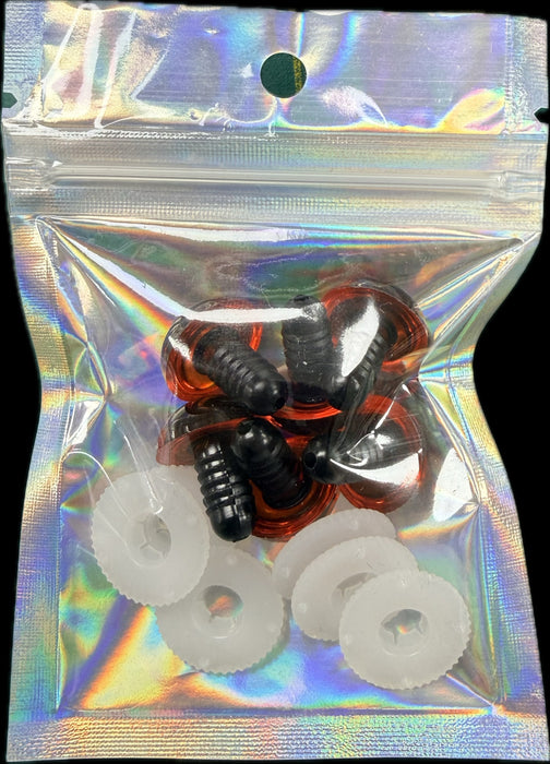 Toy Eyes 15mm Amber 3 Pairs