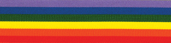 Ribbon Grosgrain Rainbow - R6000325\1