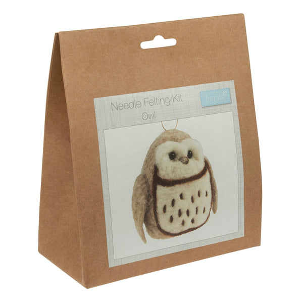 Trimits Needle Felting Kit Owl - TCK026