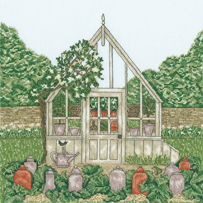 Bothy Threads Counted Cross Stitch Kit A Country Estate: Greenhouse XSS28