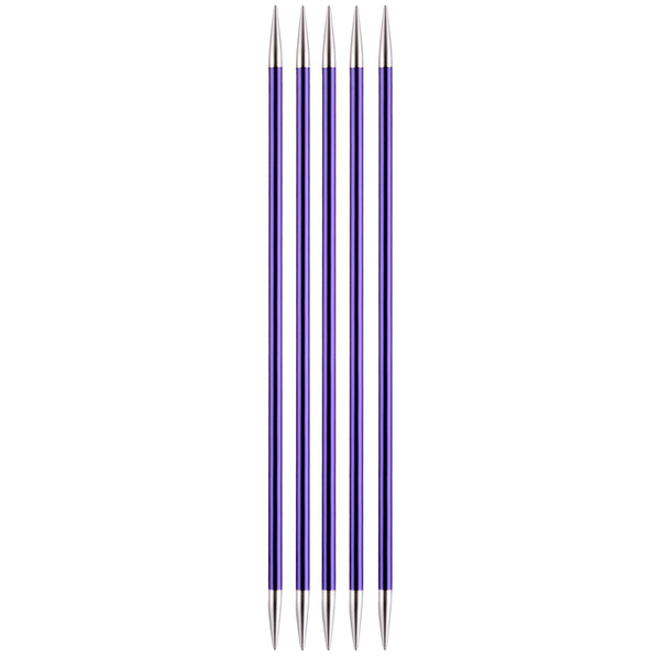 KnitPro Zing Double Pointed Needles 15cm - All Sizes