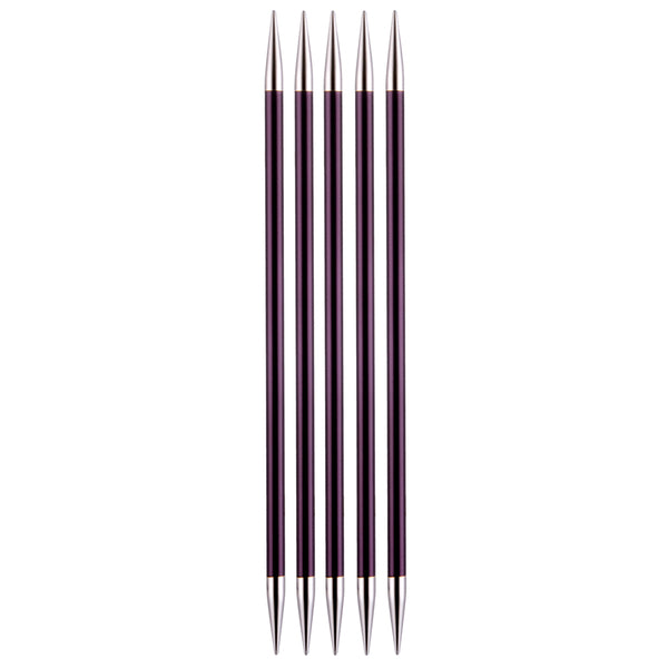 KnitPro Zing Double Pointed Needles 15cm - All Sizes