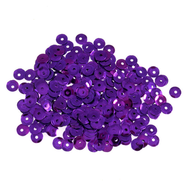 Trimits Sequins Cup 5mm Purple - 270\19