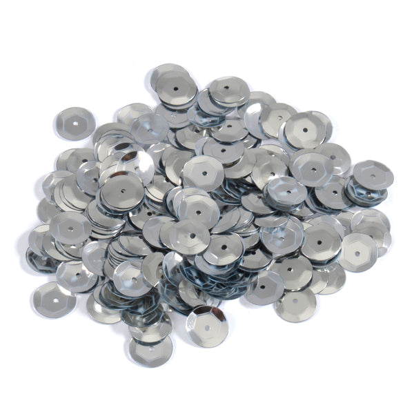 Trimits Sequins Cup 8mm silver - 280\01