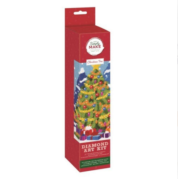 Docrafts Simply Make Diamond Art Kit - Christmas Tree - DSM 105139