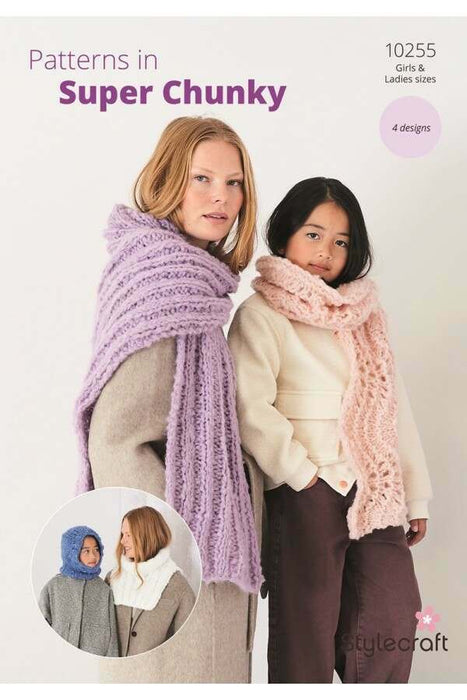 Knitting Pattern Accessories in Stylecraft Cloudlike Super Chunky 10255