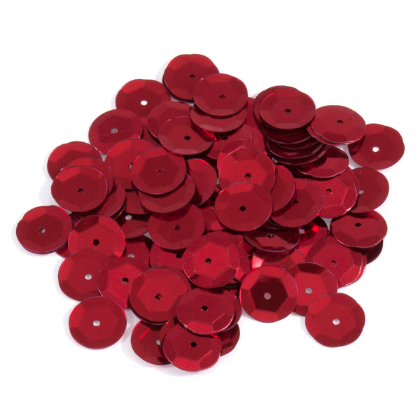 Trimits Sequins Cup 10mm Red - 290\03