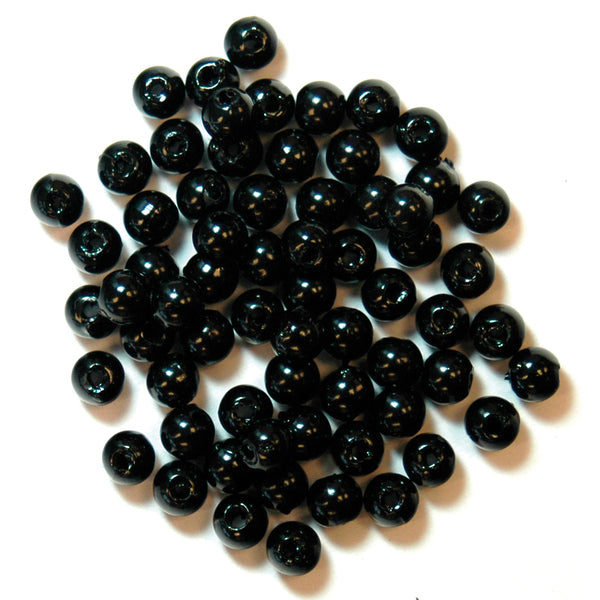 Trimits Beads Pearl 3mm Black Extra Value - 9203\06