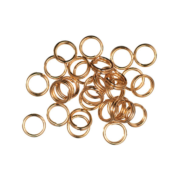 Trimits Split Rings 5mm Gilt - 249\02