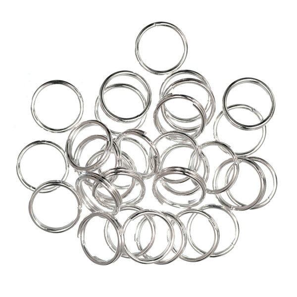 Trimits Split Rings 7mm Silver 250\01
