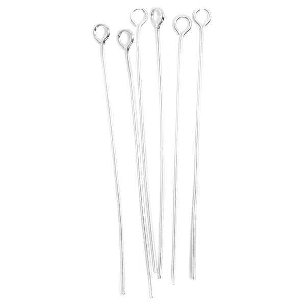 Trimits Eye Pins 50mm Silver - 254\01
