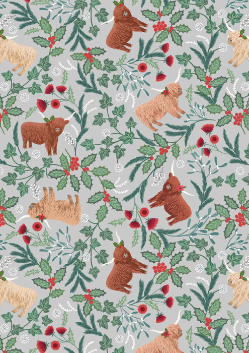 Lewis & Irene Celtic Christmas Fabric - Various Designs - Per Half Metre