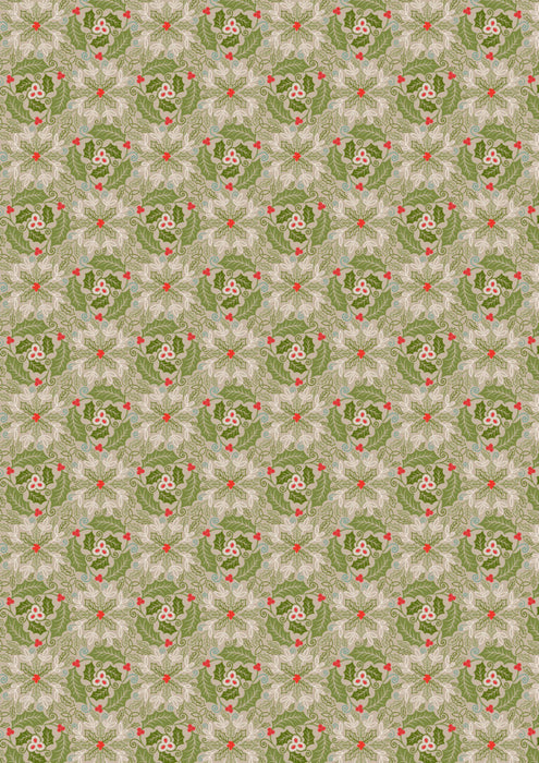 Lewis & Irene Celtic Christmas Fabric - Various Designs - Per Half Metre
