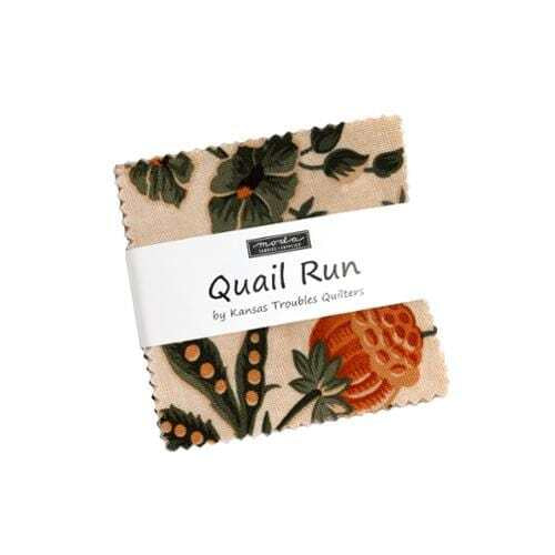 Moda Mini Charm Pack Quail Run By Kansas Troubles Quilters 9830MC