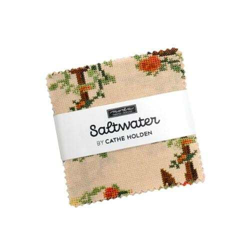 Moda Mini Charm Pack Saltwater By Cathy Holden 39570MC
