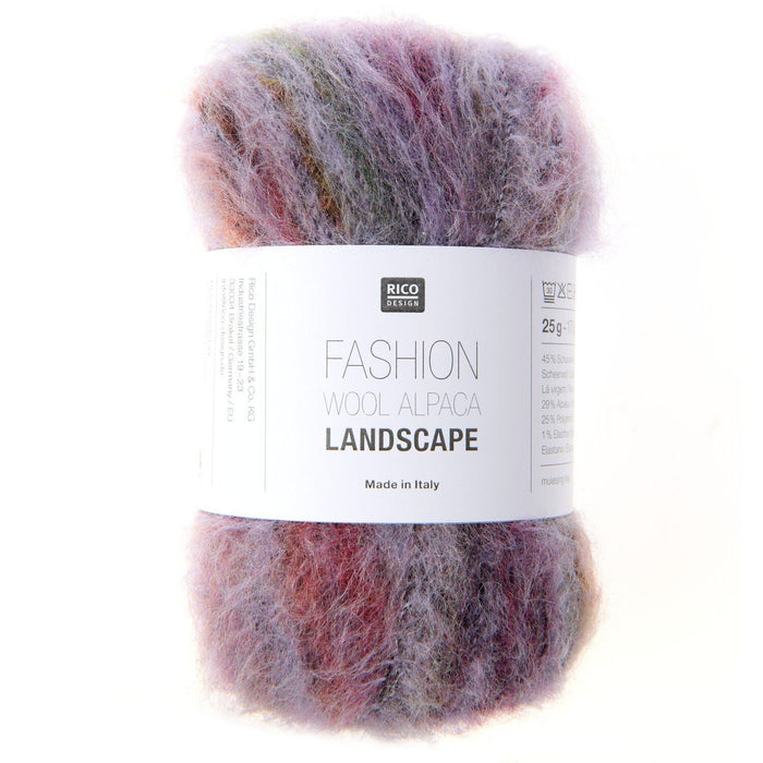 Rico Design Fashion Wool Alpaca Landscape 4Ply Yarn 25g - 4 Shades