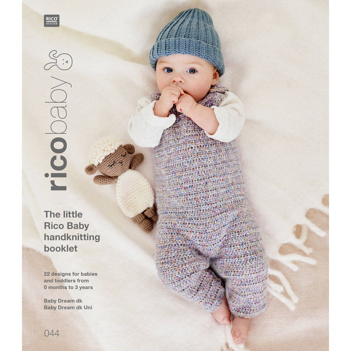 Rico Design Rico Baby The Little Baby Handknitting Booklet 044  (Knitting & Crochet Designs) 900044.01.00