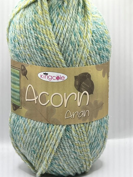 King Cole Acorn Aran Yarn 100g - Nettle 4950