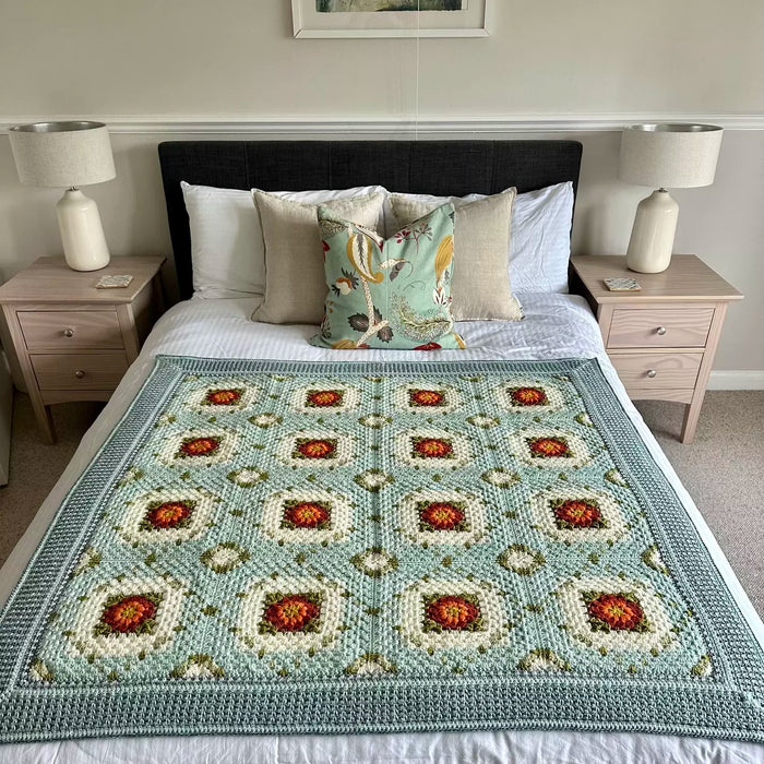 Crochet Pattern Madebyanita The Trellis Blanket By Anita Gibney