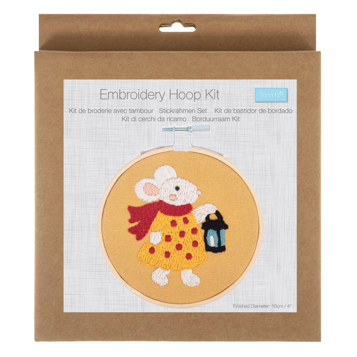 Trimits Embroidery Hoop Kit Miss Mouse TCL110