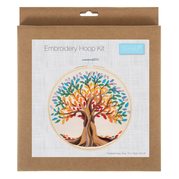 Trimits Embroidery Hoop Kit Tree Of Life TCL079