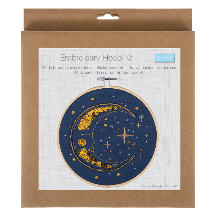 Trimits Embroidery Hoop Kit Moon TCK090
