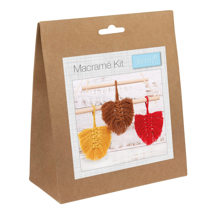 Trimits Macrame Kit Autumn Leaves (3) GCK260