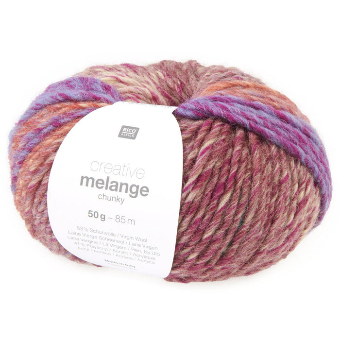 Rico Creative Melange Chunky Yarn 50g - All Shades