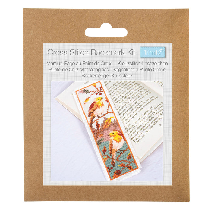 Timits Mini Cross Stitch Kit Bookmark Tweet GCS252
