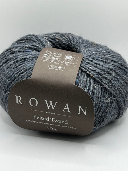 Rowan Felted Tweed DK Yarn 50g - Carbon 159