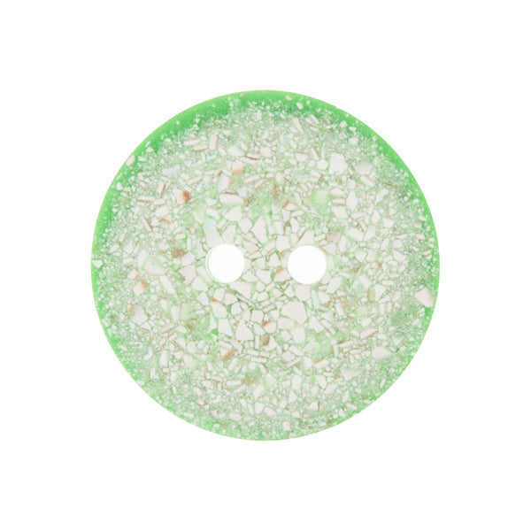 Trimits Buttons Eco-Conscious Egghshell 2 Hole 20mm Light Green - G467420/21